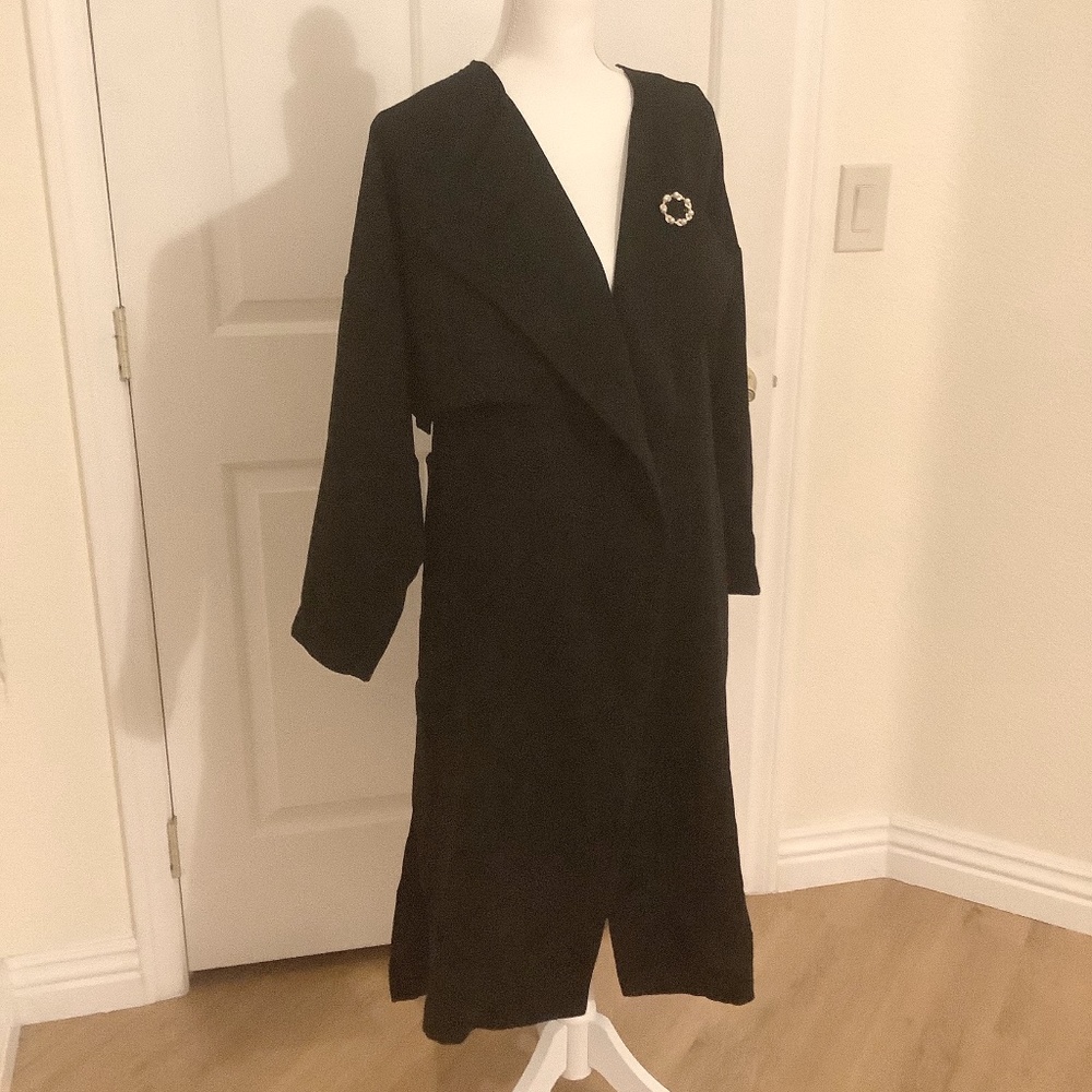 Black coat